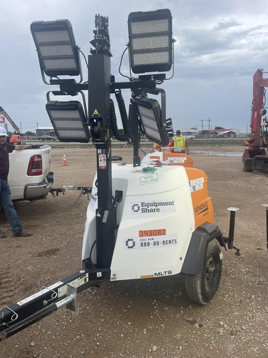 2024 Generac MLT2 Diesel, Flex Switch 120V Input, Powerzone Controller, 
(4) 320W LED Lights, 4kW Generator, 39.9 Gal Fuel Tank, 2" Ball, T3