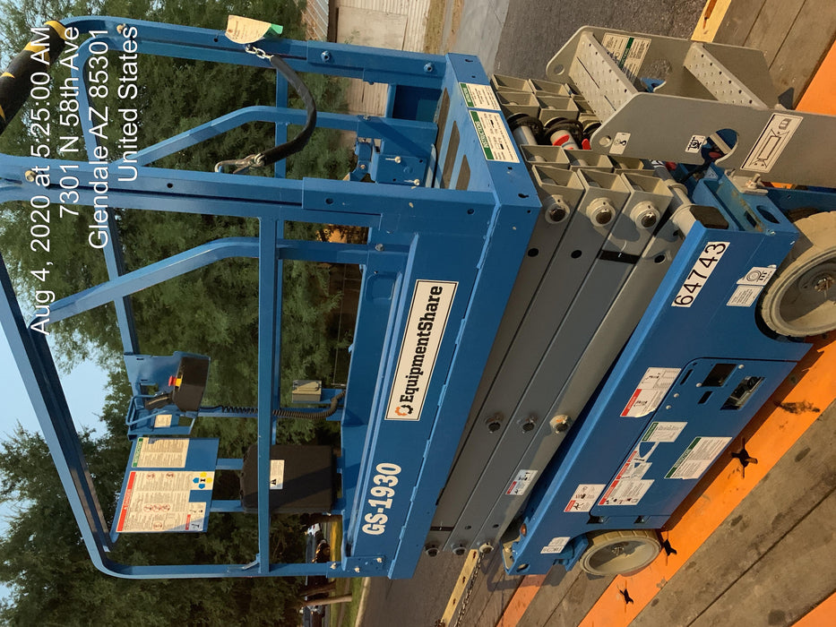 2020 Genie GS-1930 Standard Machine