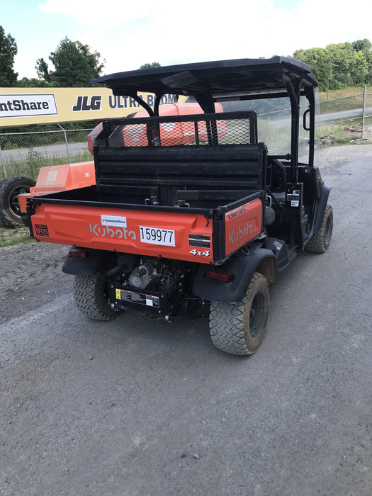 2021 Kubota RTV-X1140W-H Plastic Canopy, Windshield Acrylic Clear, LED Strobe Light, Wire Harness Kit, Back up Alarm