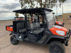 2022 Kubota RTV-X1140W-H Plastic Canopy, Windshield Acrylic Clear, LED Strobe Light, Wire Harness Kit, Back up Alarm