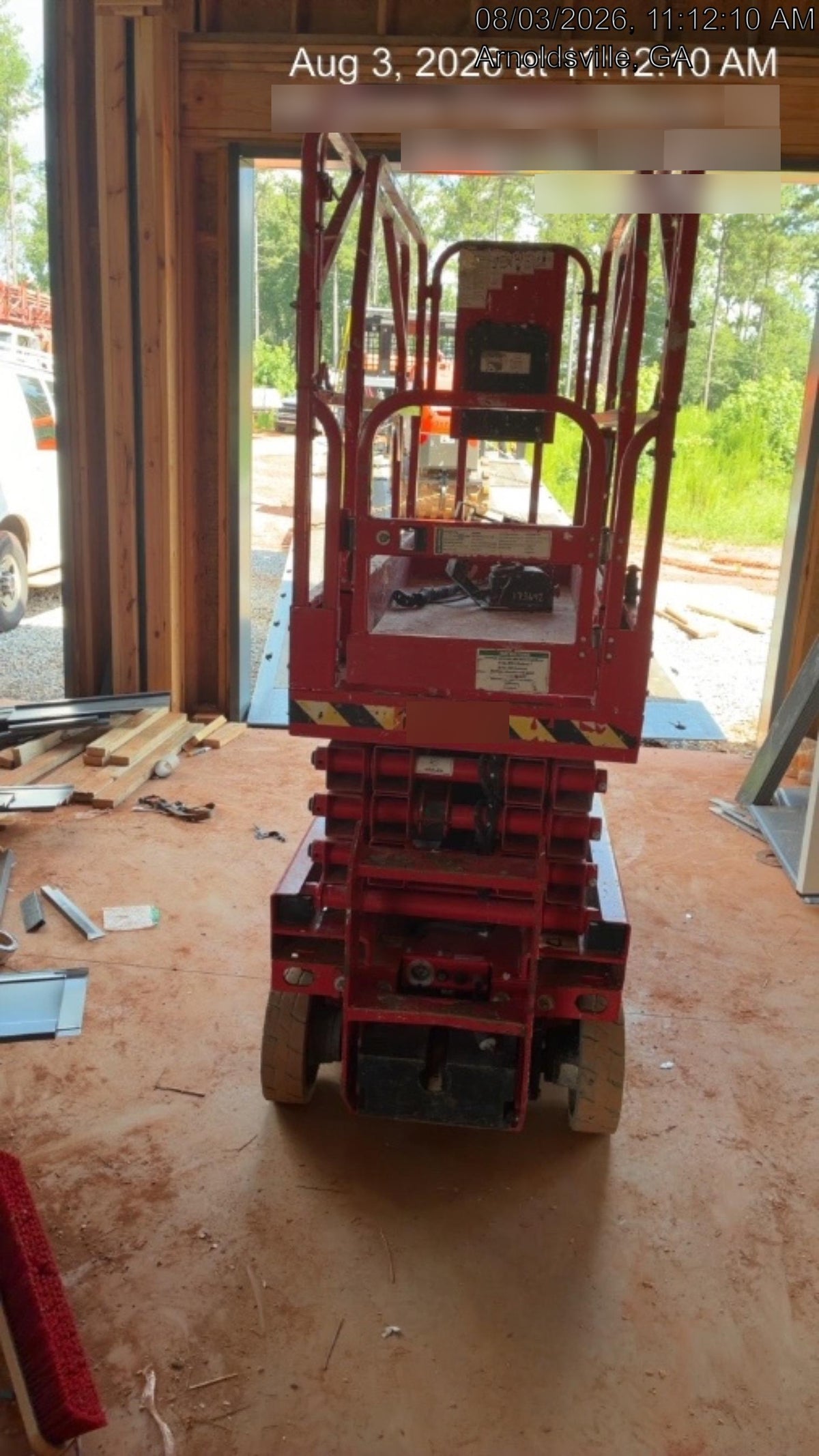 2021 Lgmg AS1932E Electric Drive, Solid Non Marking Tires, Dual Beacons