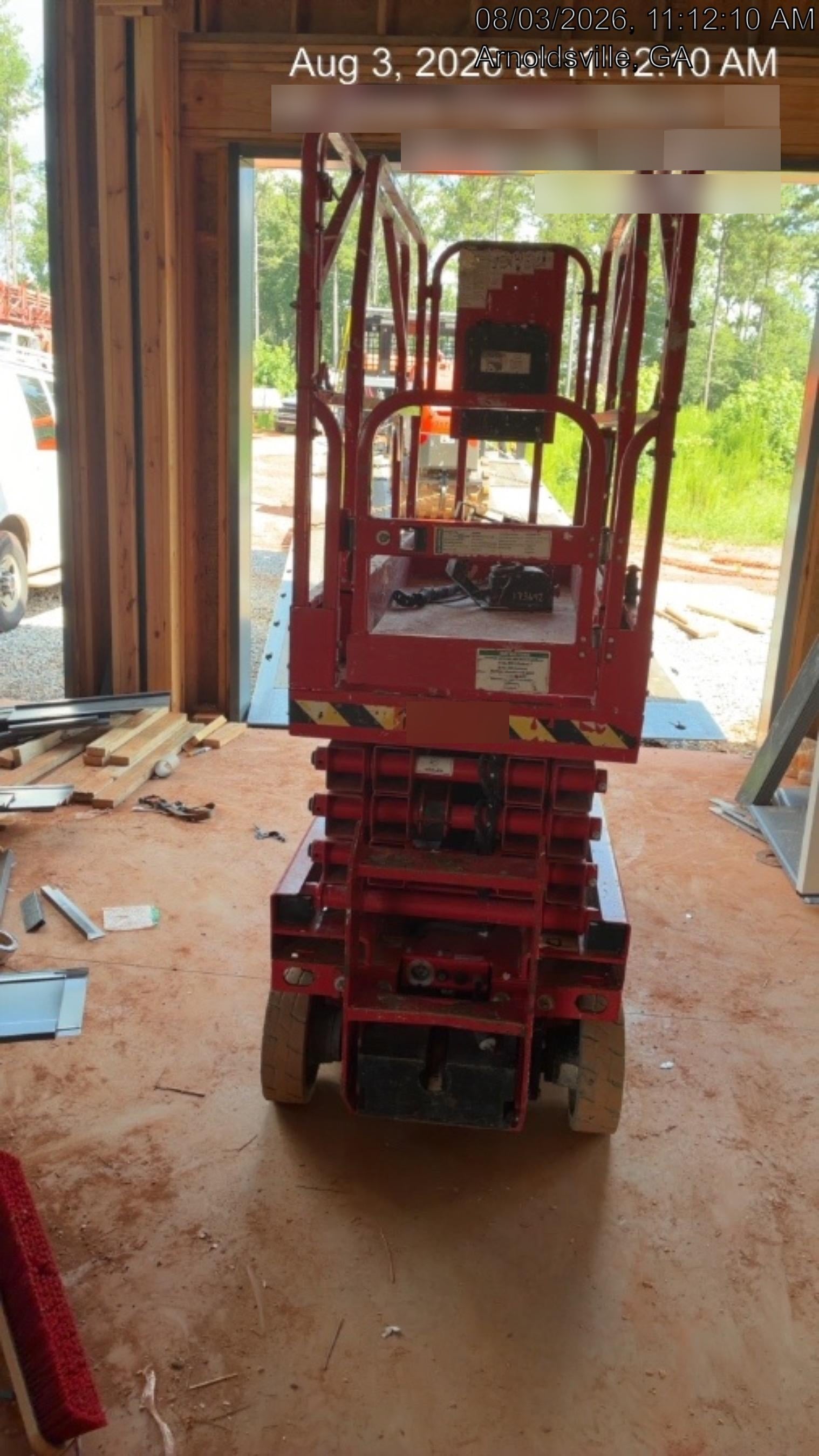 2021 Lgmg AS1932E Electric Drive, Solid Non Marking Tires, Dual Beacons