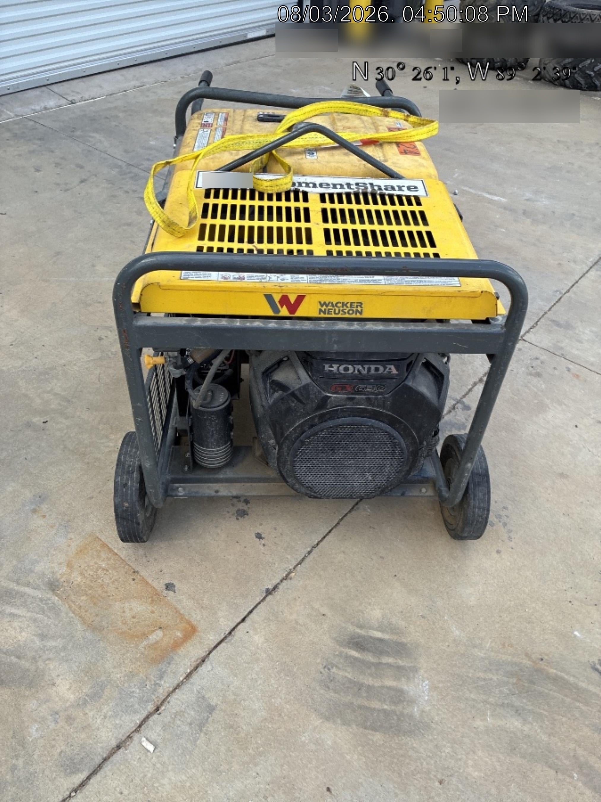 2020 WACKER NEUSON GPS9700V