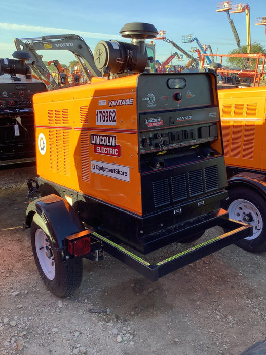 2021 Lincoln Electric Vantage 549X Ready Pak 3, ORANGE (includes trailer, cable rack, fender light kit)