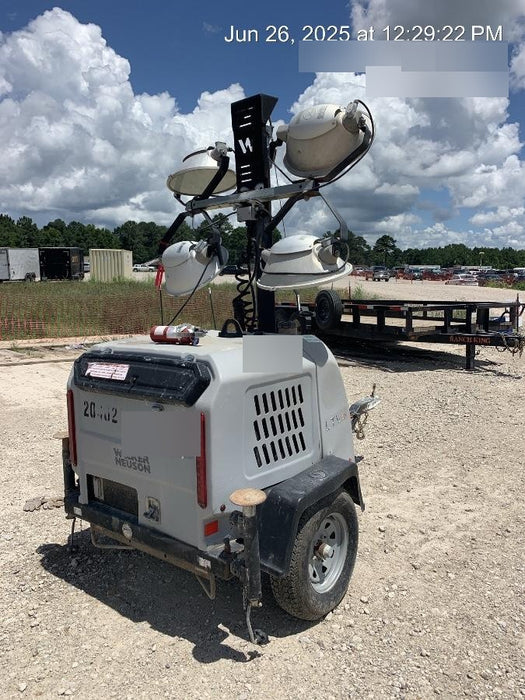 2018 Wacker Neuson LTV6L-MH LTV6L Mobile Light Tower w/Fuel Level Sensor Installed