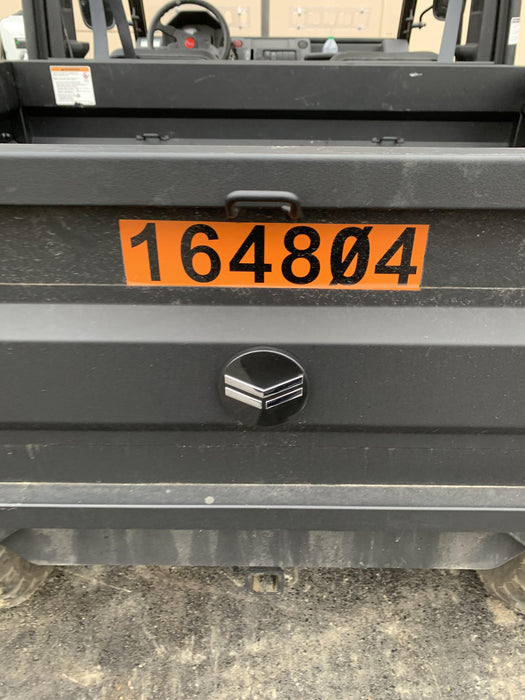 2021 Yanmar YU1000 Canopy, Steel Wheel, Poly WindShield, Beacon, Backup Alarm