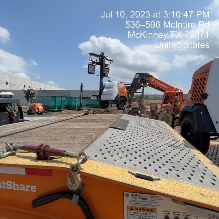 2023 Generac MLT2 Diesel, Flex Switch 120V Input, Powerzone Controller, (4) 320W LED Lights, 4kW Generator, 39.9 Gal Fuel Tank, 2" Ball, T3