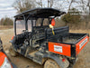 2022 Kubota RTV-X1140W-H Plastic Canopy, Windshield Acrylic Clear, LED Strobe Light, Wire Harness Kit, Back up Alarm