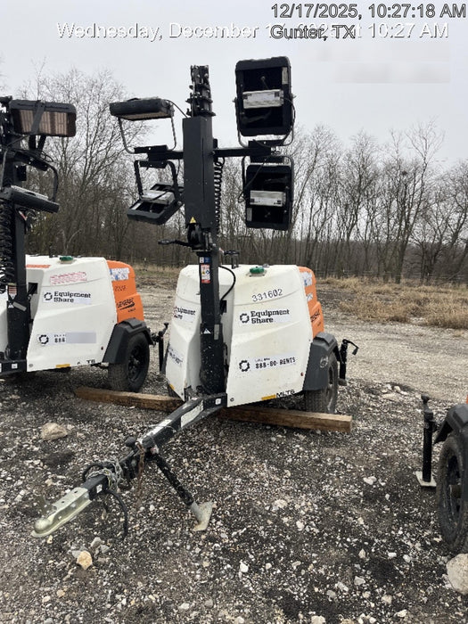 2023 Generac MLT2 Diesel, Flex Switch 120V Input, Powerzone Controller, (4) 320W LED Lights, 4kW Generator, 39.9 Gal Fuel Tank, 2" Ball, T3