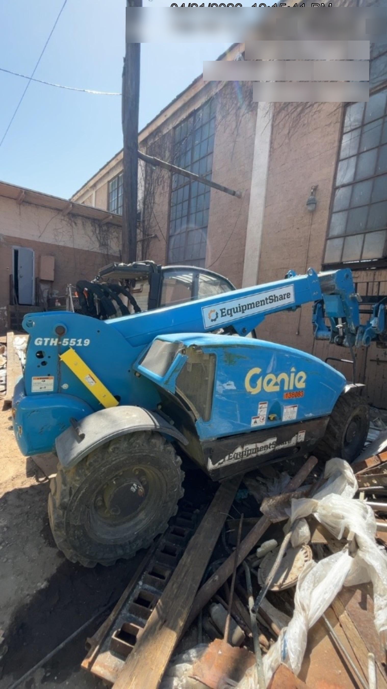 2021 GENIE GTH-5519