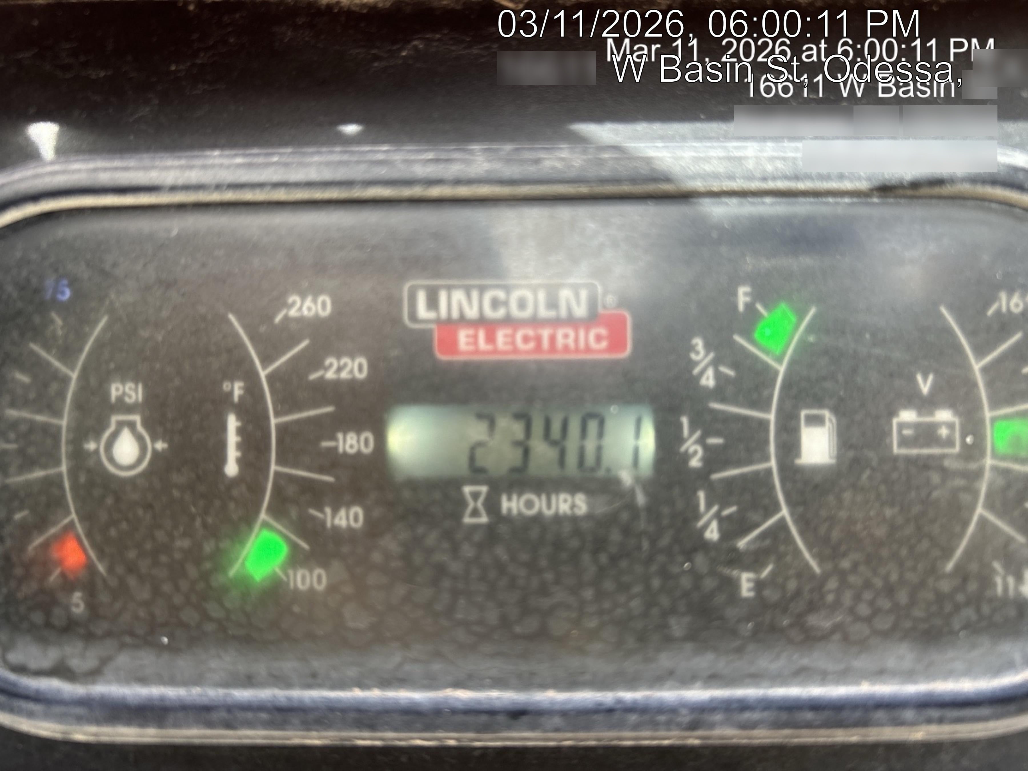 2021 Lincoln Electric Vantage 549X Ready Pak 3, ORANGE (includes trailer, cable rack, fender light kit)