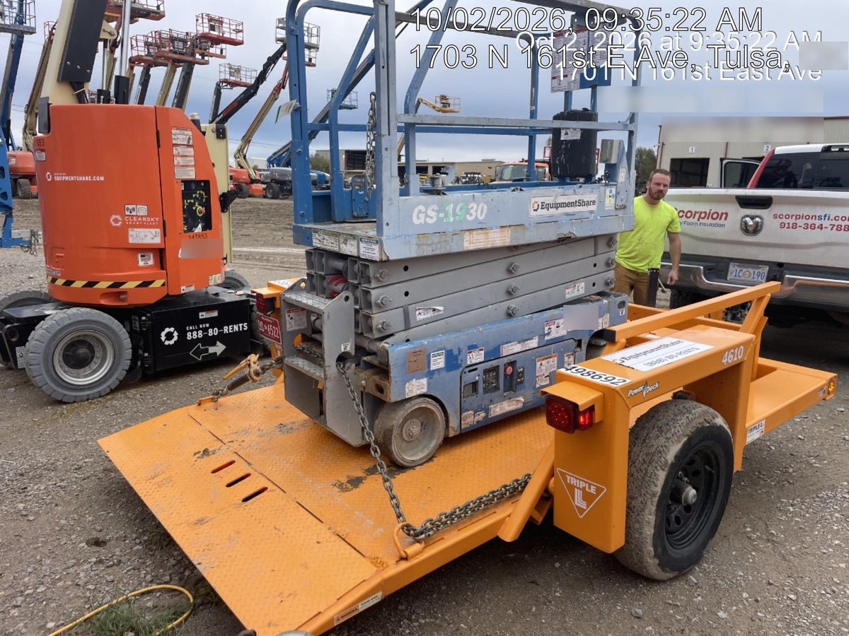 2018 Genie GS-1930 Genie GS-1930 Scissor Lift w/Standard Options