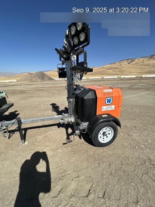 2024 Wanco WLTT-4MM4K Diesel, Deep Sea Controller, Shore Power Plug, Auto Start, (4) 350W LED Floodlights, 4kW Generator, 60 Gal Fuel Tank, 2" Ball, T3