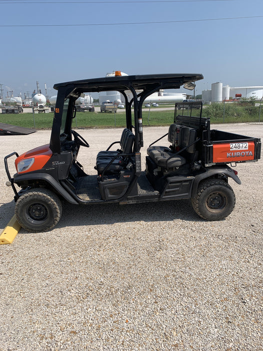 Kubota RTV-X1140W-H Kubota RTVX1140WH 4wd Utility Cart, LED Strobe, Windshield Tempered Glass, Pastic Canopy, Wire Harness Kit, Backup Alarm
