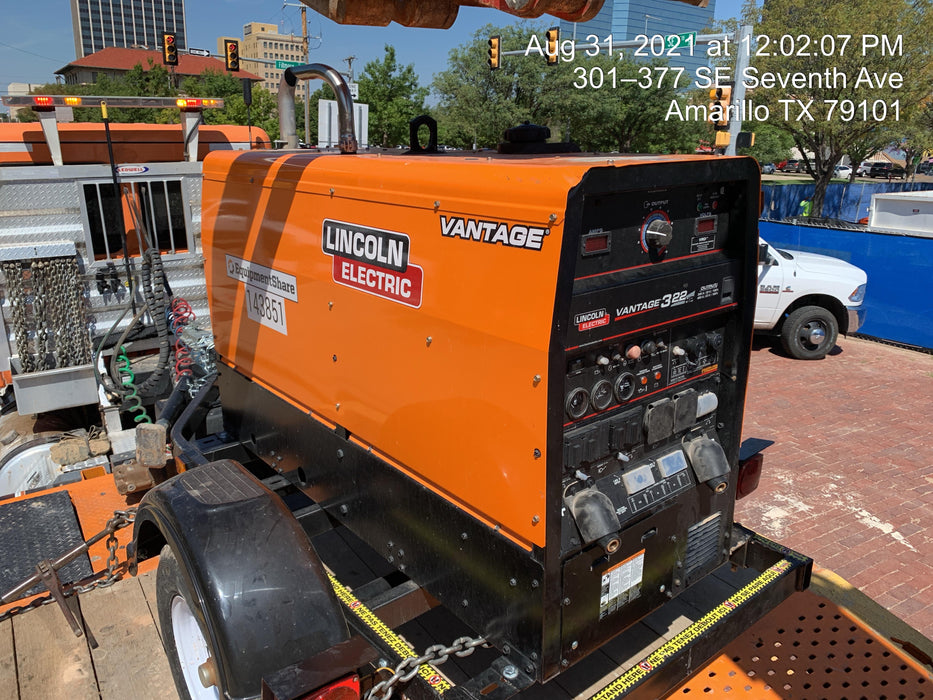 2021 Lincoln Electric Vantage 322 VANTAGE 322 READY-PAK 3
(EQUIPMENTSHARE)