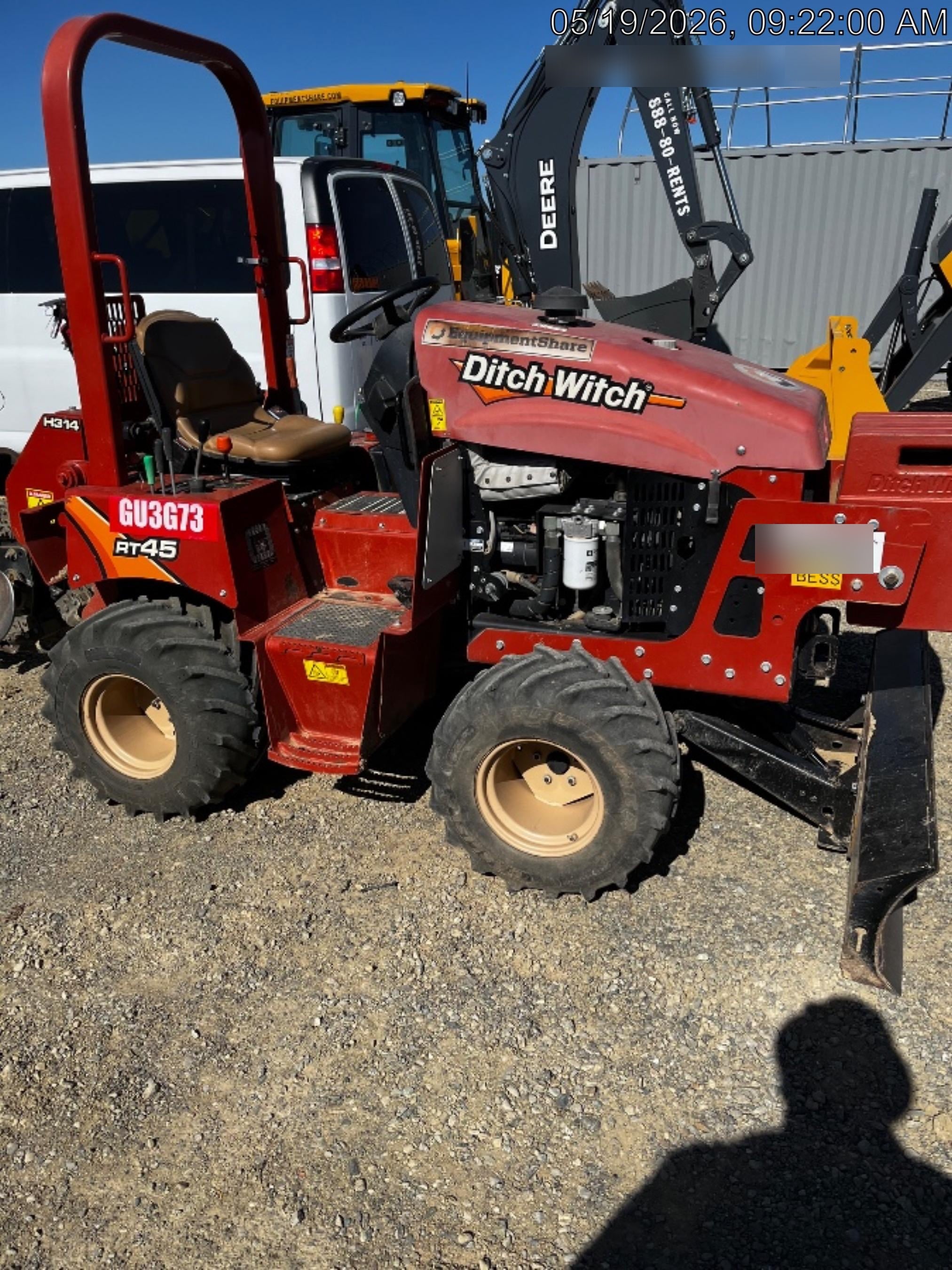 2019 DITCH WITCH RT45A