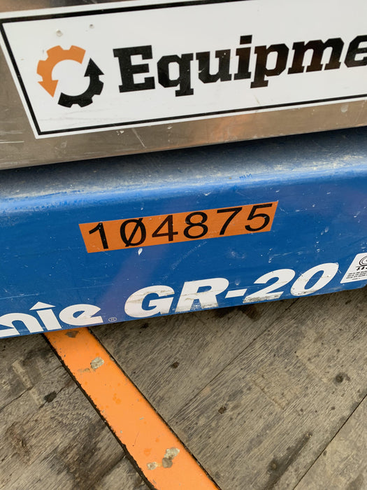 2020 GENIE GR-20