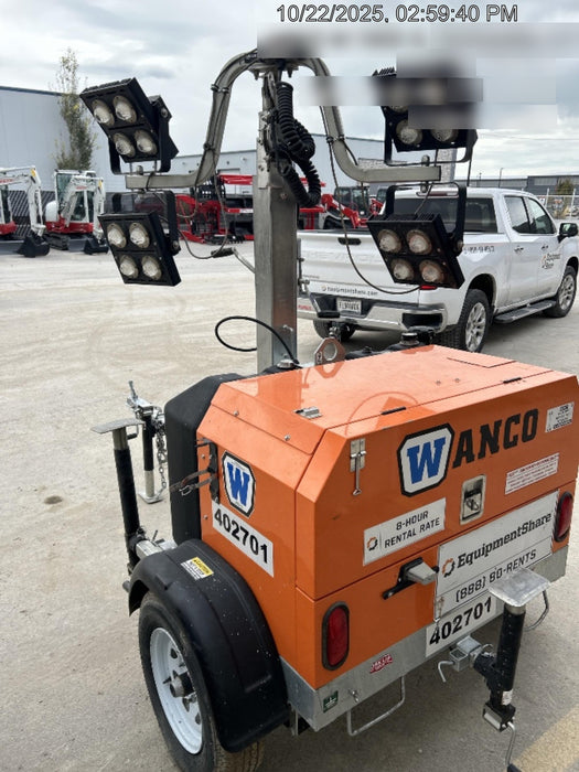 2024 Wanco WLTT-4MM4K Diesel, Deep Sea Controller, Shore Power Plug, Auto Start, (4) 350W LED Floodlights, 4kW Generator, 60 Gal Fuel Tank, 2" Ball, T3