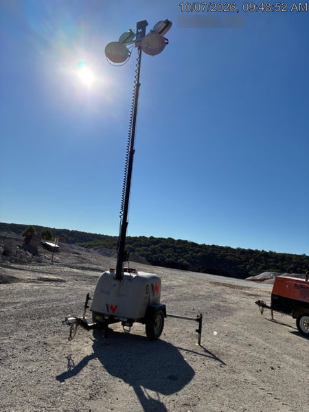 2018 Wacker Neuson LTV6L-MH Wacker Neuson LTV6L Mobile Light Tower w/Fuel Level Sensor Installed
