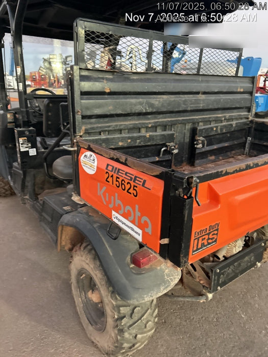 2022 Kubota RTV-X1140W-H Plastic Canopy, Windshield Acrylic Clear, LED Strobe Light, Wire Harness Kit, Back up Alarm