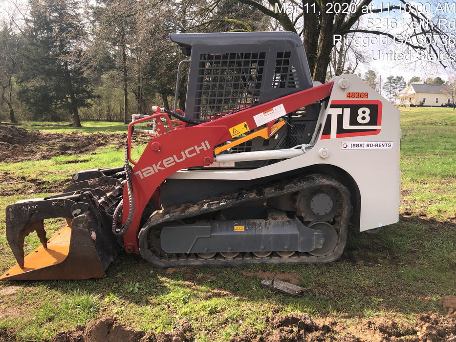 2018 PALADIN 76" Scrap Grapple Bucket - Paladin