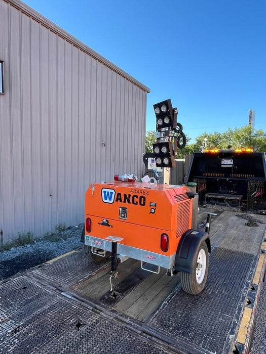 2025 Wanco WLTT-4MM4K Diesel, Mitsubishi L2E, 9.0HP @1800 rpm, Deep Sea Controller, Shore Power Plug, Auto Start, (4) 350W LED Floodlights, 4kW Generator, 60 Gal Fuel Tank, 2" Ball, T3