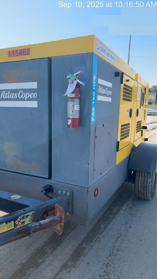2020 ATLAS COPCO PAS 150 HF CS Enclosed