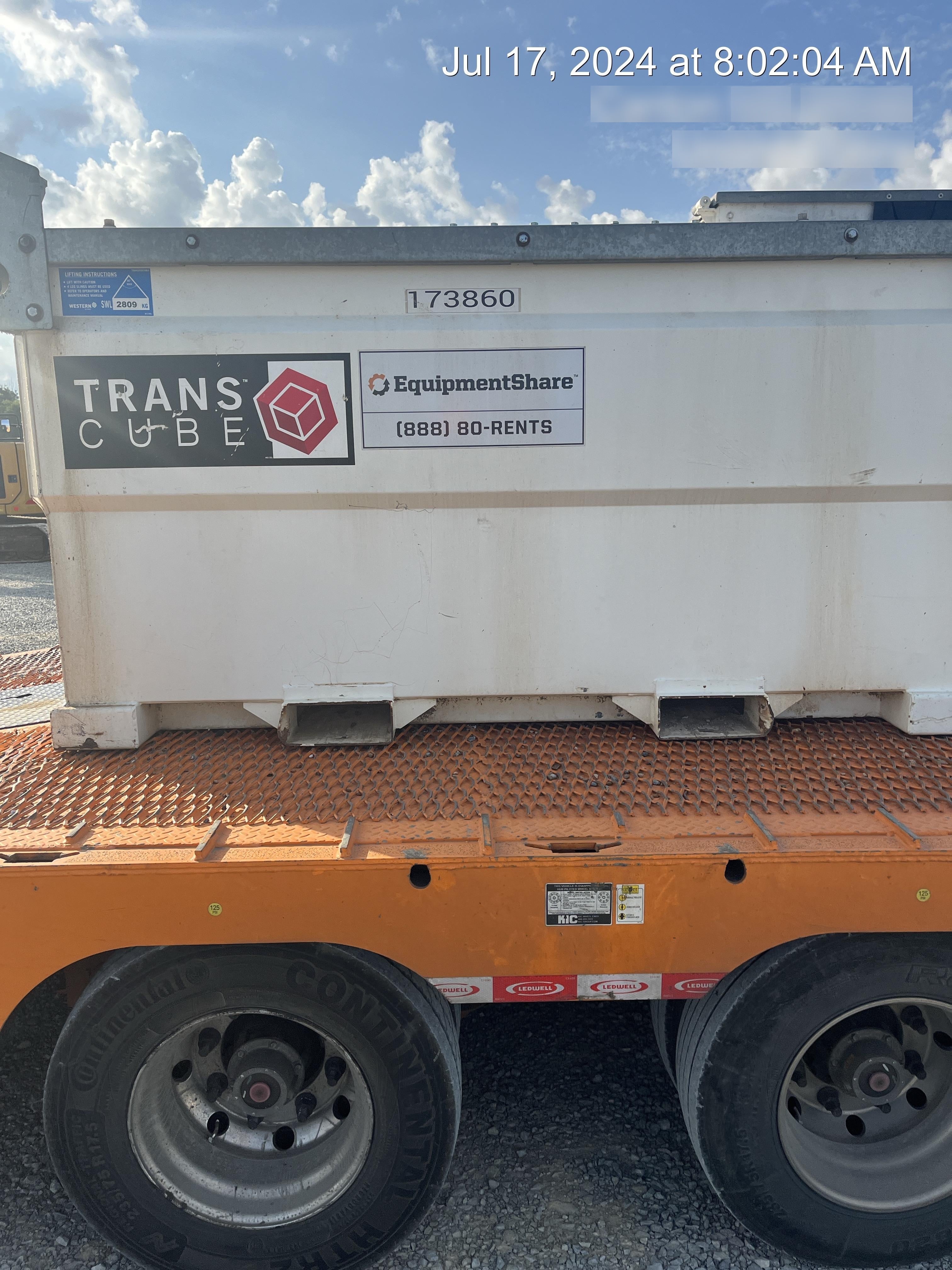 2021 TRANSCUBE 20TCG(G)W-NA