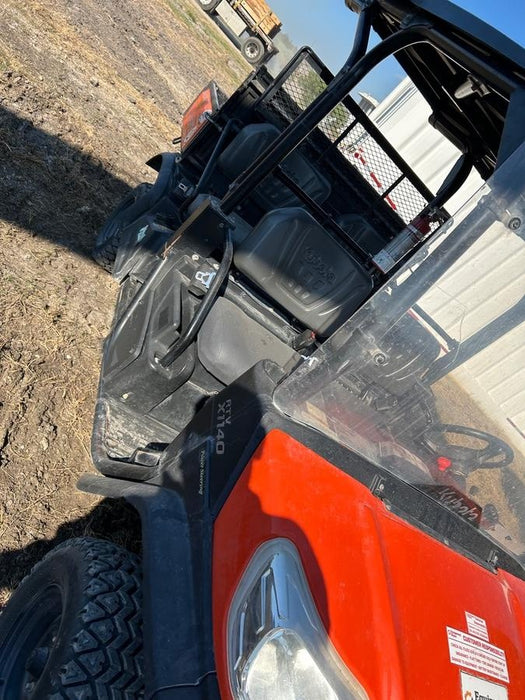 2022 Kubota RTV-X1140W-H Plastic Canopy, Windshield Acrylic Clear, LED Strobe Light, Wire Harness Kit, Back up Alarm