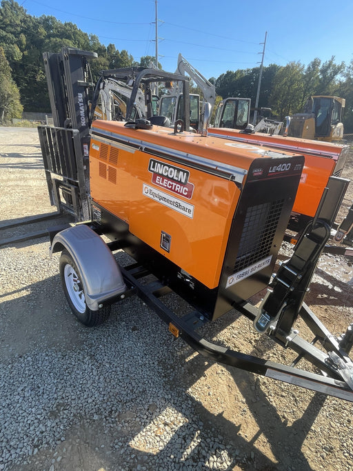 2022 Lincoln Electric LE400 Kubota V1505, Trlr, Cable Rack, Light Kit, ES Decals, T3