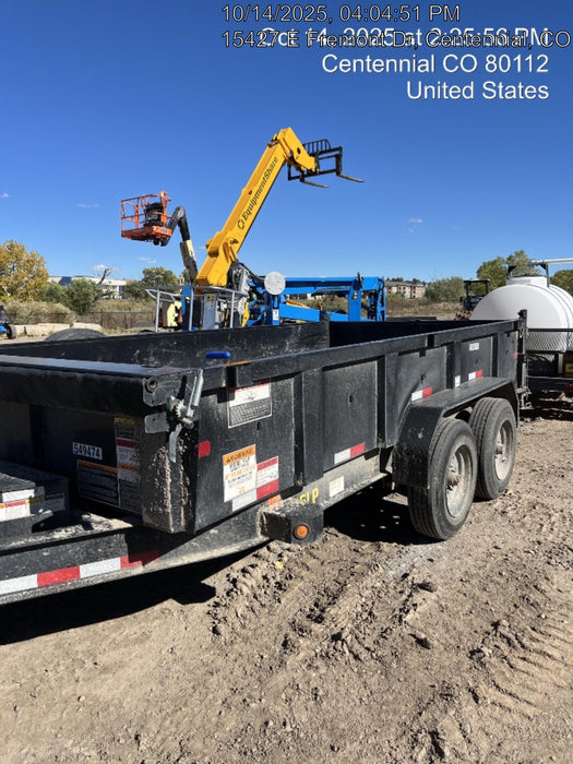 2025 BIG TEX TRAILER 16LP-14BK6SIRPD