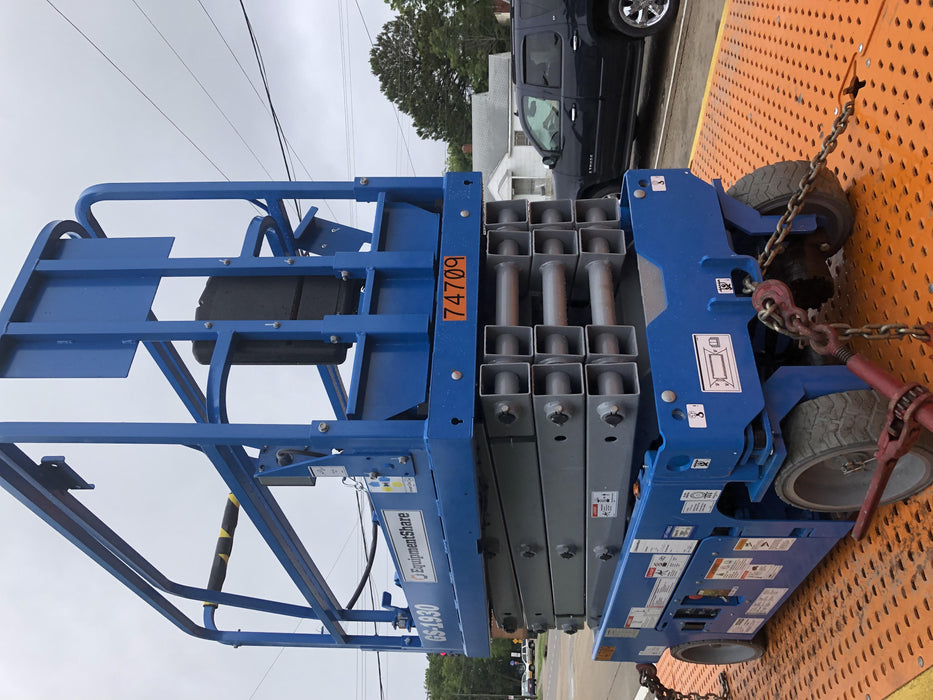 2020 Genie GS-1930 Fixed rails with chain entry gate - Pre A92.20