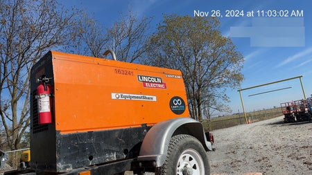 2021 Lincoln Electric Vantage 322 Vantage 322 Ready Pak 3 w/ Decals, ORANGE (includes trailer, cable rack, fender light kit) NO Telematics
