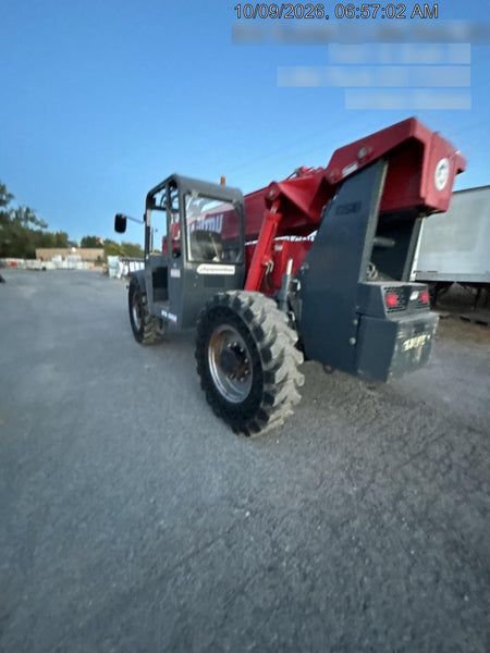 2018 Manitou MTA10055 MTA10055 - 74 HP T4, Canopy, Worklights/Strobe, Beacon, 66" Carriage, 60" Forks, Solid Tires, Lift Hook, Aux Hydraulics