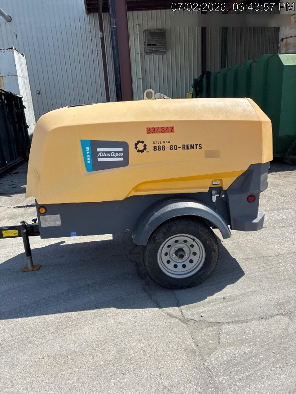 2023 ATLAS COPCO XAS188 CWK