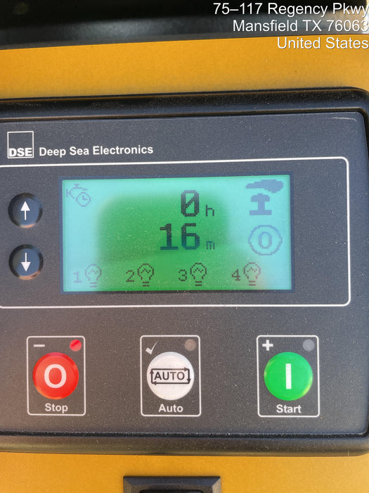 2022 Allmand NLV3GR (4) LED Light Fixture 350W, 23' Vertical Mast, 3kW Prime, Towable, ES Decals, T3