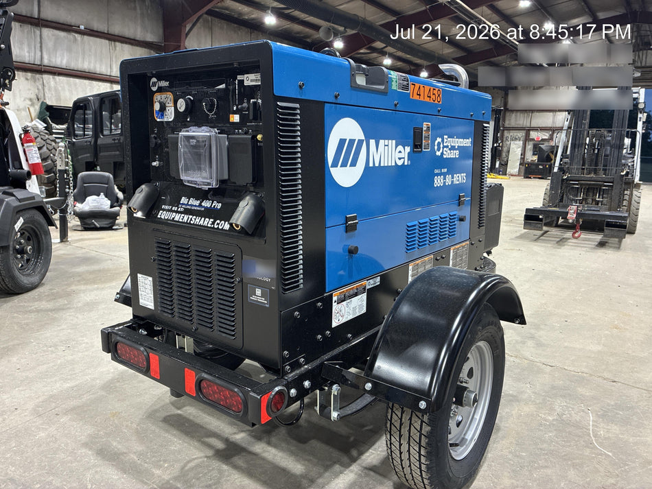 2026 MILLER ELECTRIC BIG BLUE 400