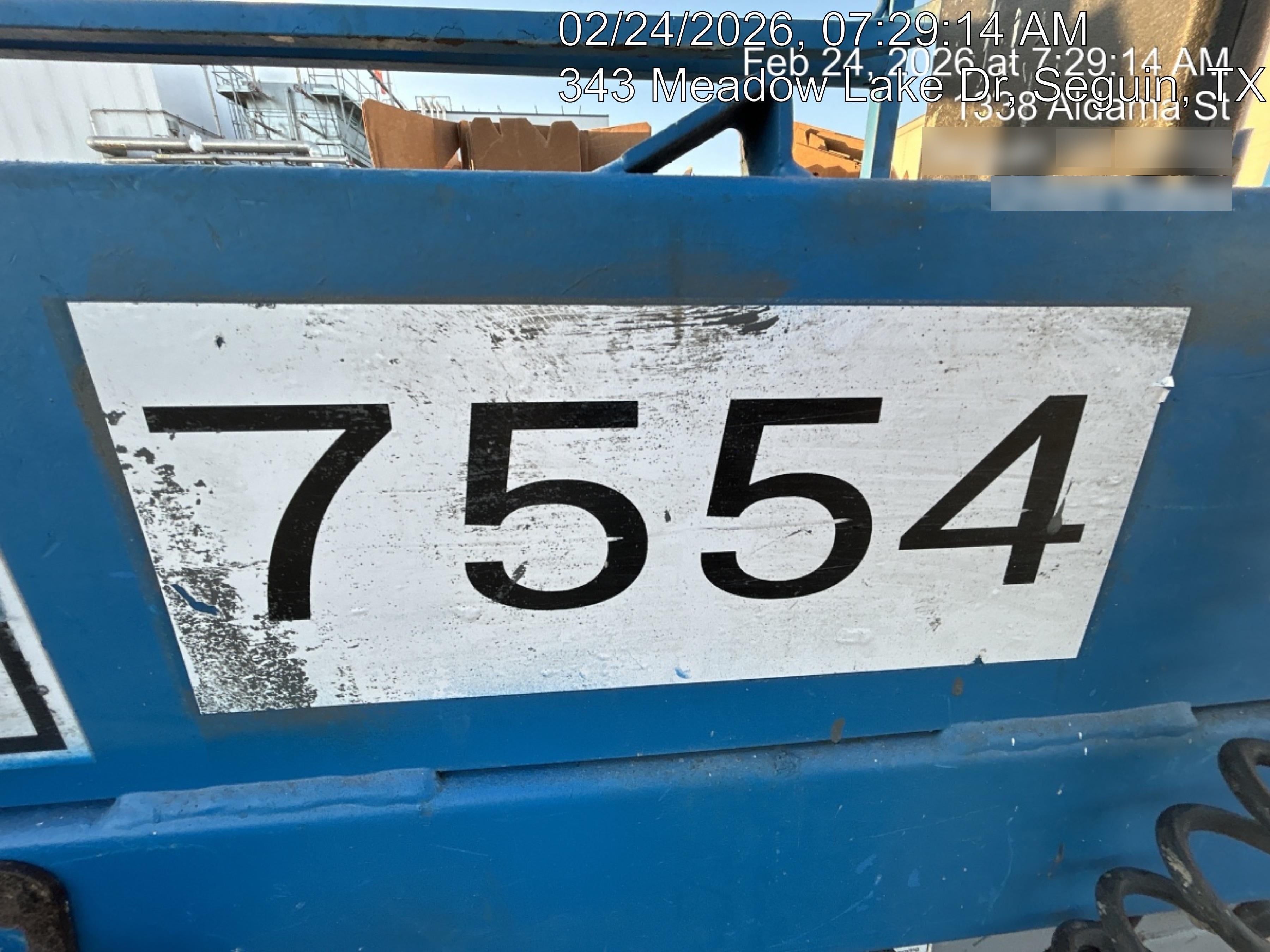 2017 Genie GS-1930 Genie GS-1930 Lift w/Fixed Rail and Chain Entry
