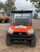 2022 Kubota RTV-X1140W-H Plastic Canopy, Windshield Acrylic Clear, LED Strobe Light, Wire Harness Kit, Back up Alarm