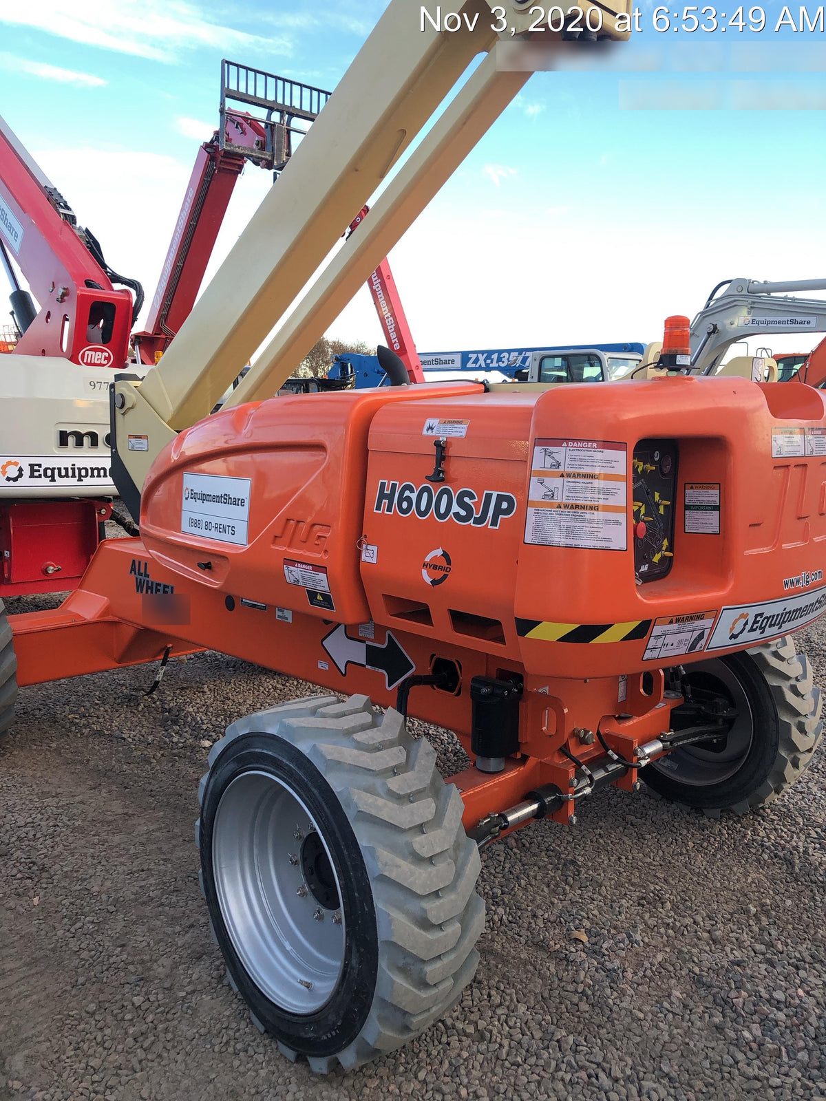 2021 JLG H600SJP