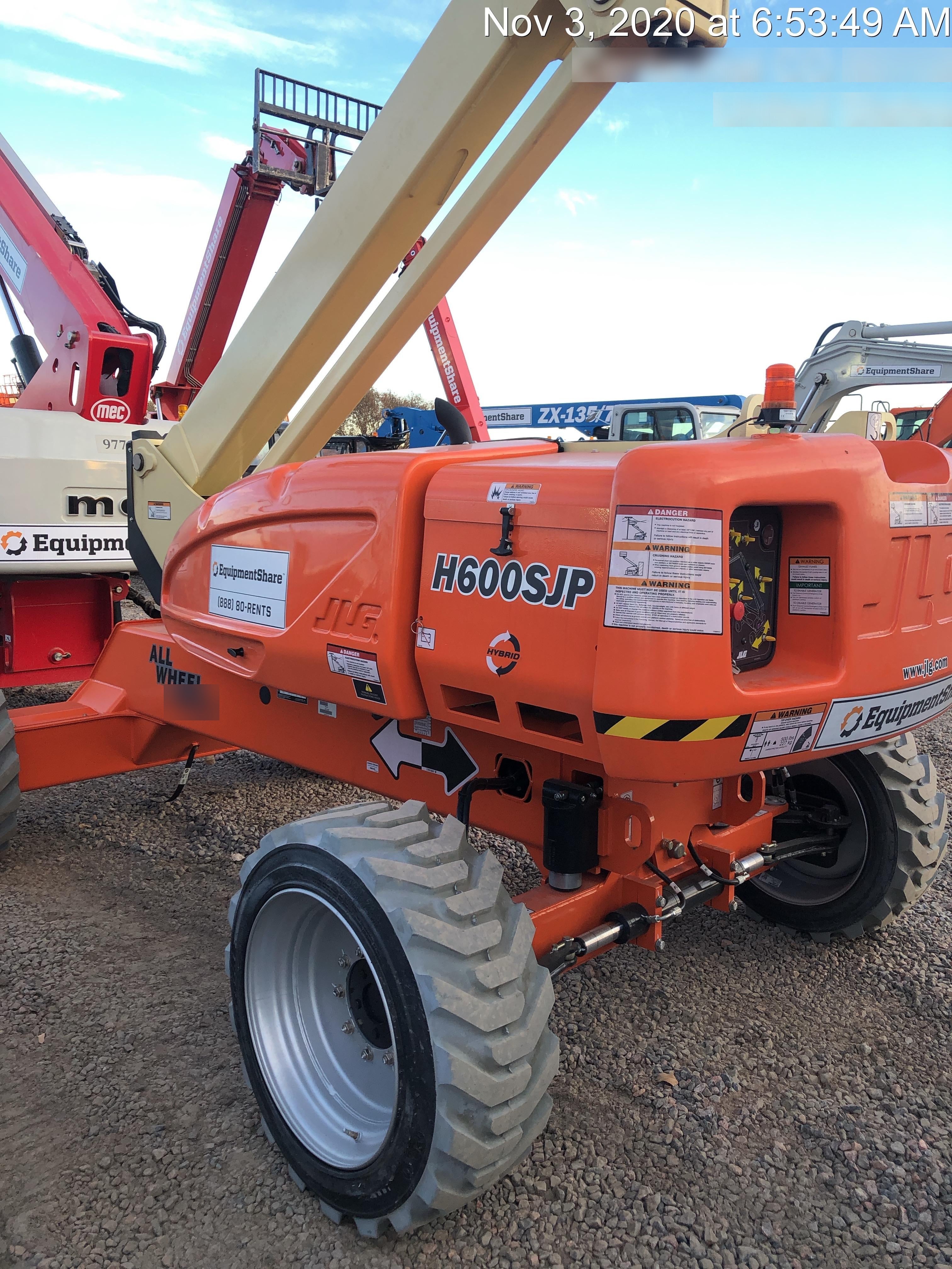 2021 JLG H600SJP