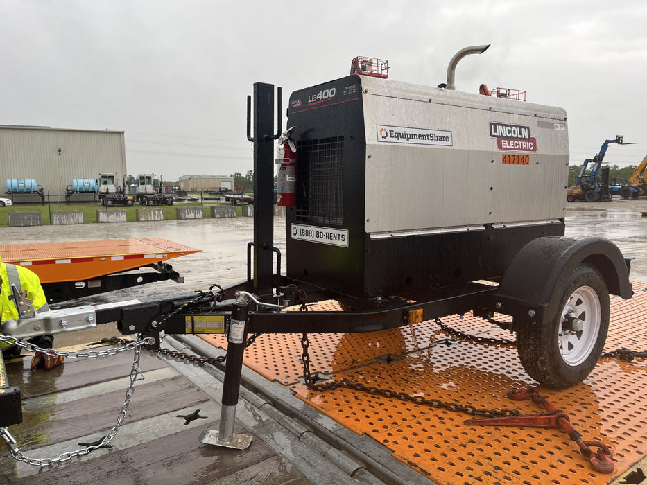 2024 Lincoln Electric LE400 Kubota V1505, Trlr, Cable Rack, Light Kit, ES Decals, T3