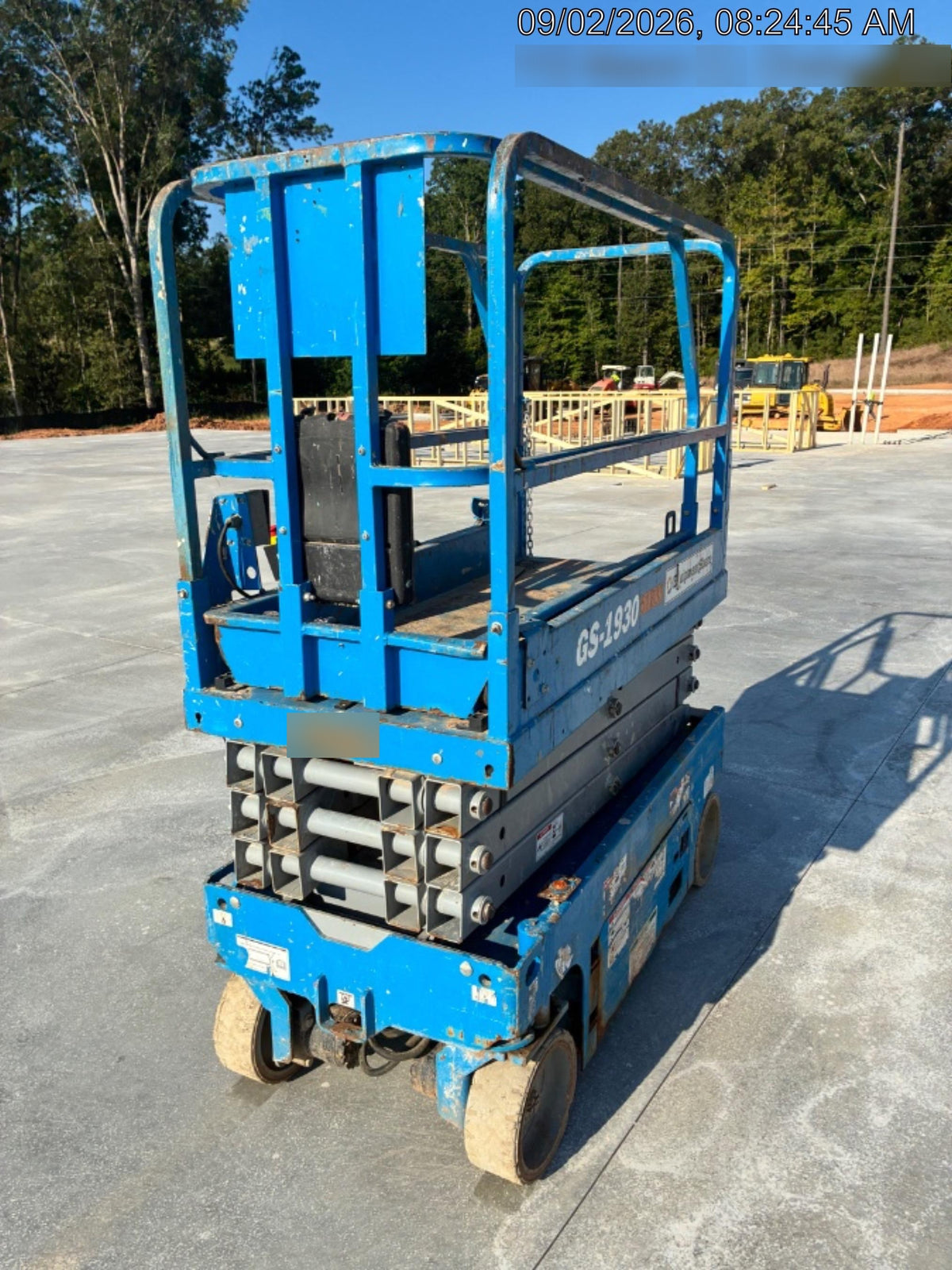 2019 Genie GS-1930 Fixed Rails with Chain Entry