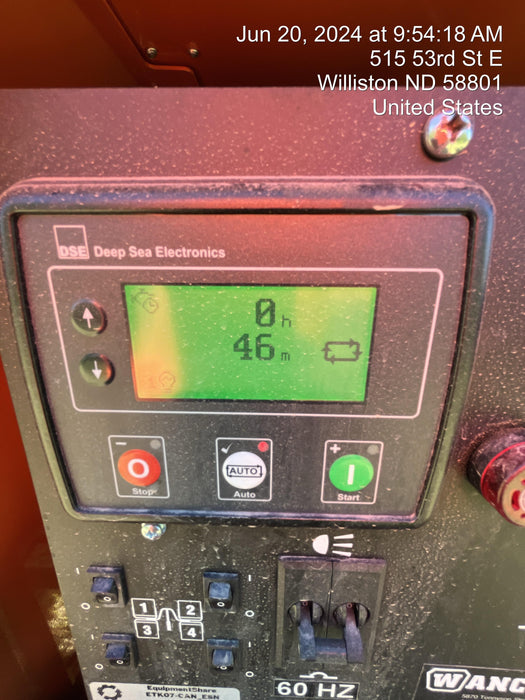 2024 Wanco WLTT-4MM4K Diesel, Deep Sea Controller, Shore Power Plug, Auto Start, (4) 350W LED Floodlights, 4kW Generator, 60 Gal Fuel Tank, 2" Ball, T3