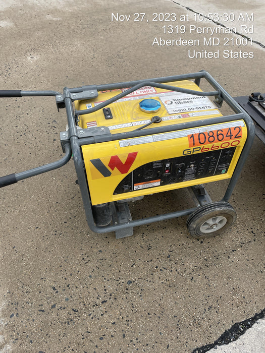 2020 WACKER NEUSON GP6600A