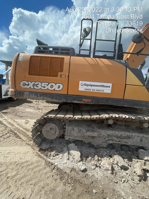 2018 CASE CX350D