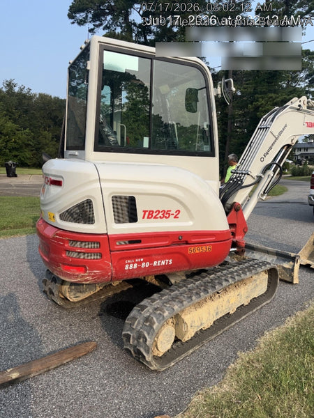 2025 TAKEUCHI TB235-2CR