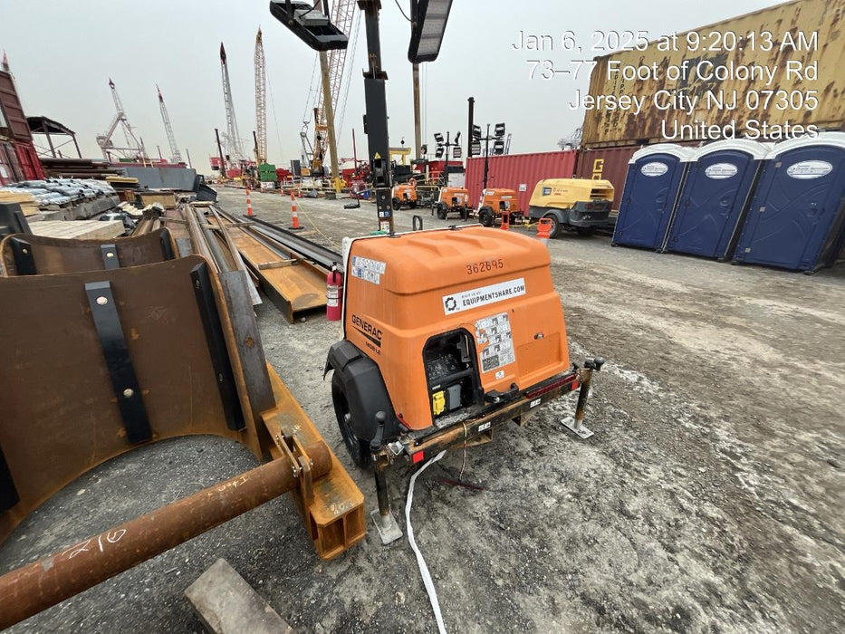 2023 Generac MLT2 Diesel, Flex Switch 120V Input, Powerzone Controller, 
(4) 320W LED Lights, 4kW Generator, 39.9 Gal Fuel Tank, 2" Ball, T3