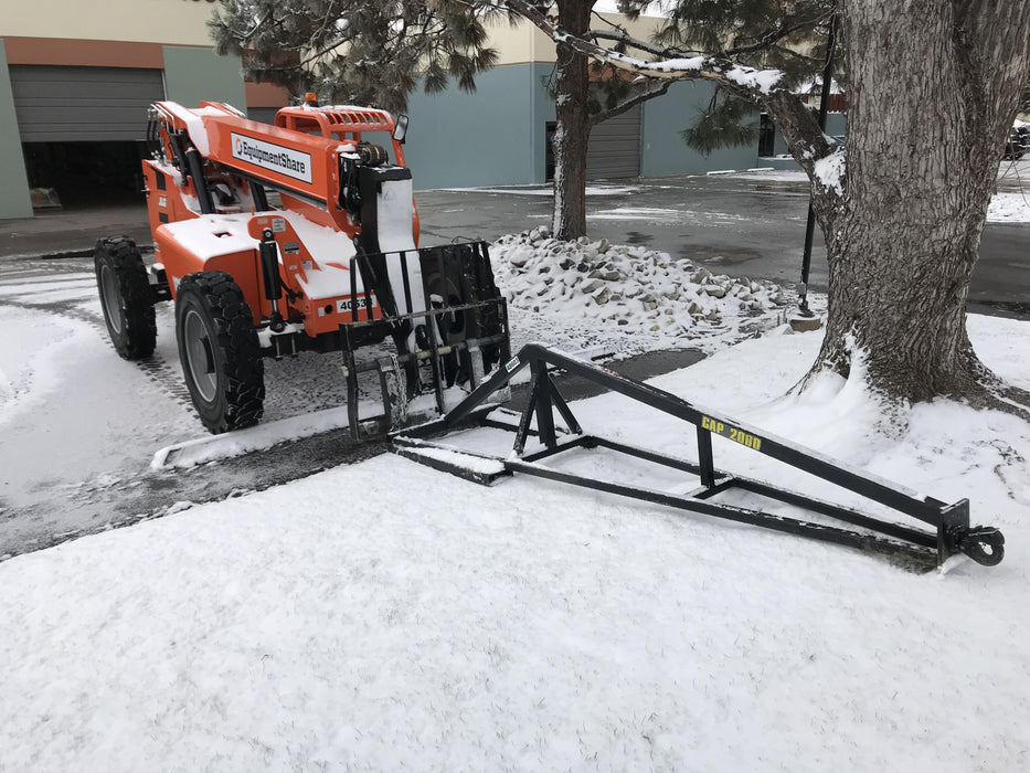 2019 Skytrak 6036 Canopy, Solid Tires, LED Work Lights, Beacon 50" Carriage, 48" Pallet Forks