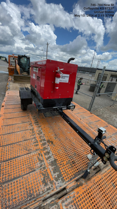 2023 Shindaiwa DGW400MDL Kubota D902 Engine, 23 HP, Dual Op Welder, Wire, Arc, Droop Stick, Tig, and CC Stick Functionality, Simulphase, 3 Phase and 1 Phase Gen Output, Single Axle NB Trlr, Slr Trckl Chrg 12V 12W, Fire Ext